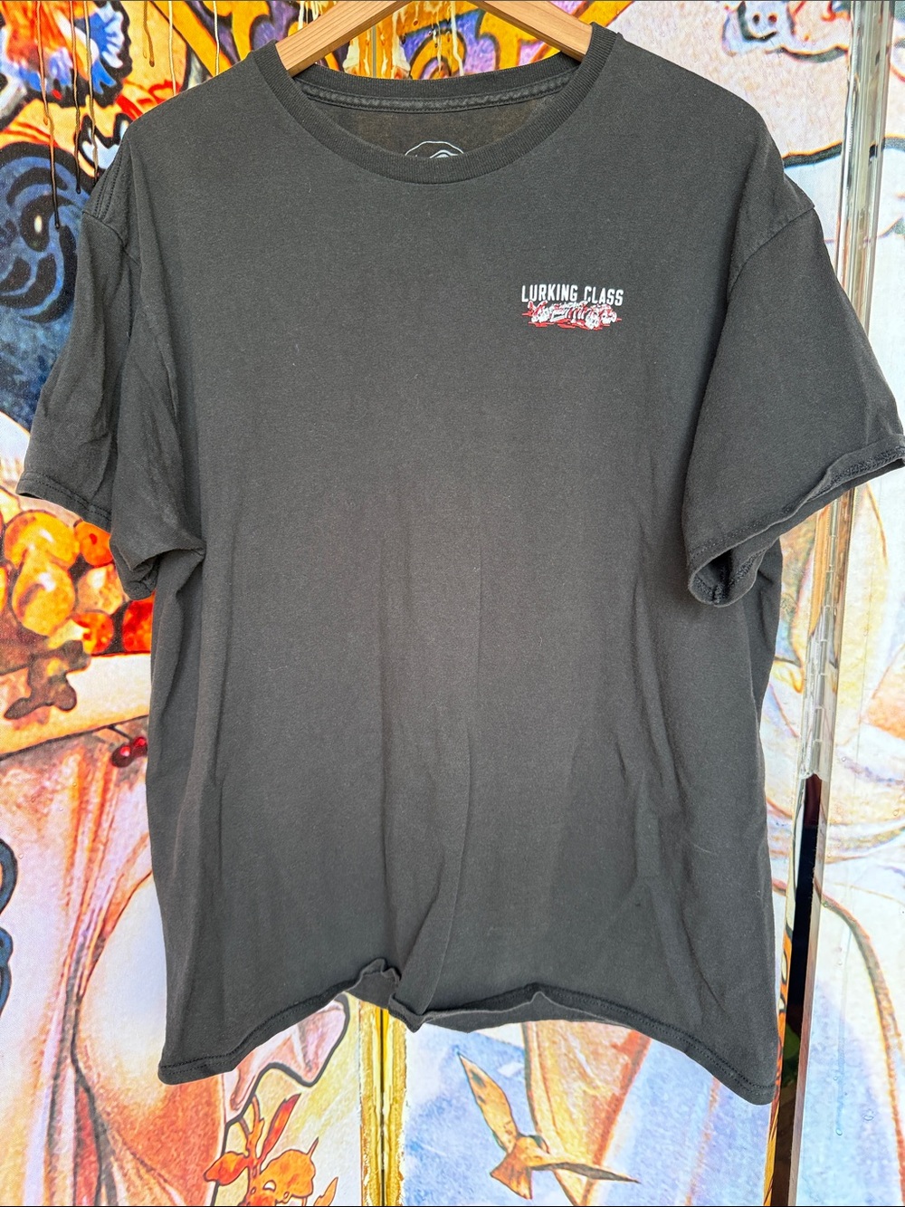 Lurking Class Men's Black Short Sleeve Graphic Tee